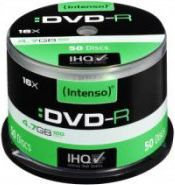 Disqe Intenso DVD-R, 4.7GB, 16x, 50 copë