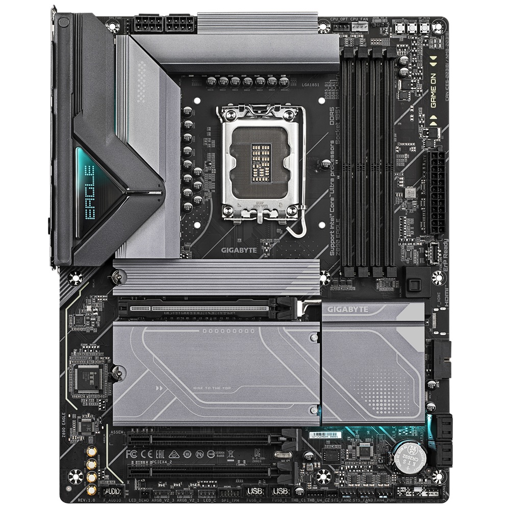 Pllakë amë GigaByte MB Z890 EAGLE, Intel Core Ultra, 4*DDR5, PCIe 5.0