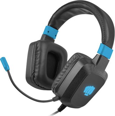Kufje gaming Fury Raptor NFU-1584, stereo, me mikrofon, blu