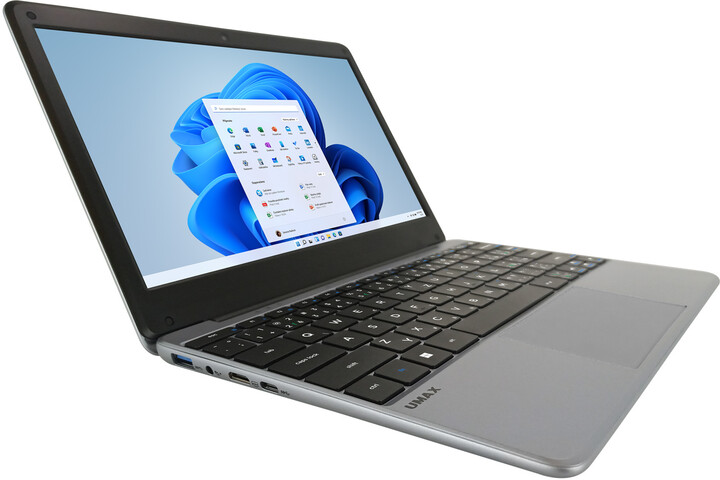 Laptop UMAX VisionBook 12WRx, 11.6'', Intel Celeron, 4GB RAM, 128 GB eMMC, Intel UHD Graphics, i hirtë