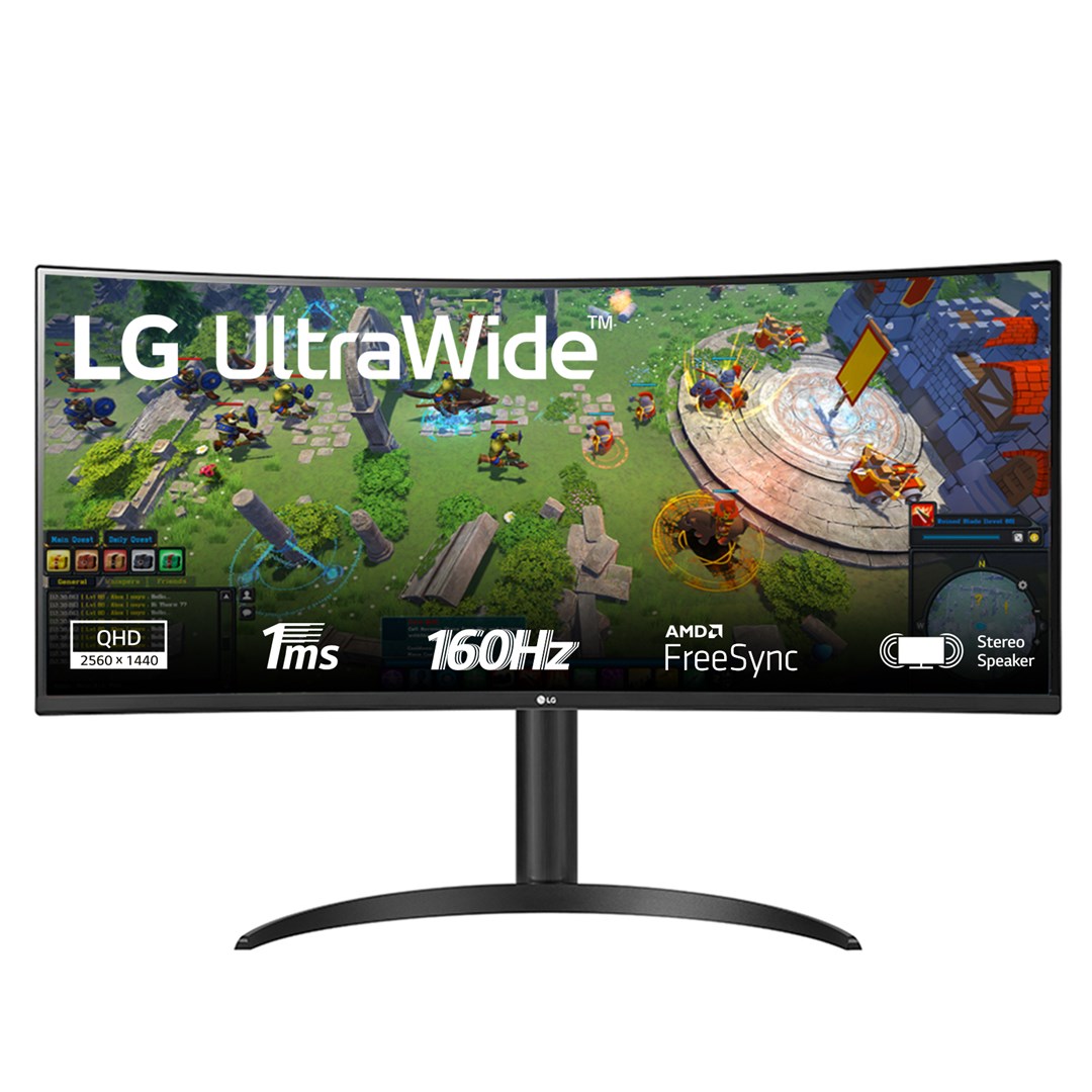 Monitor LG 34WP65CP-B.AEU, 34", 3440 x 1440, Quad HD, 160 Hz, i zi