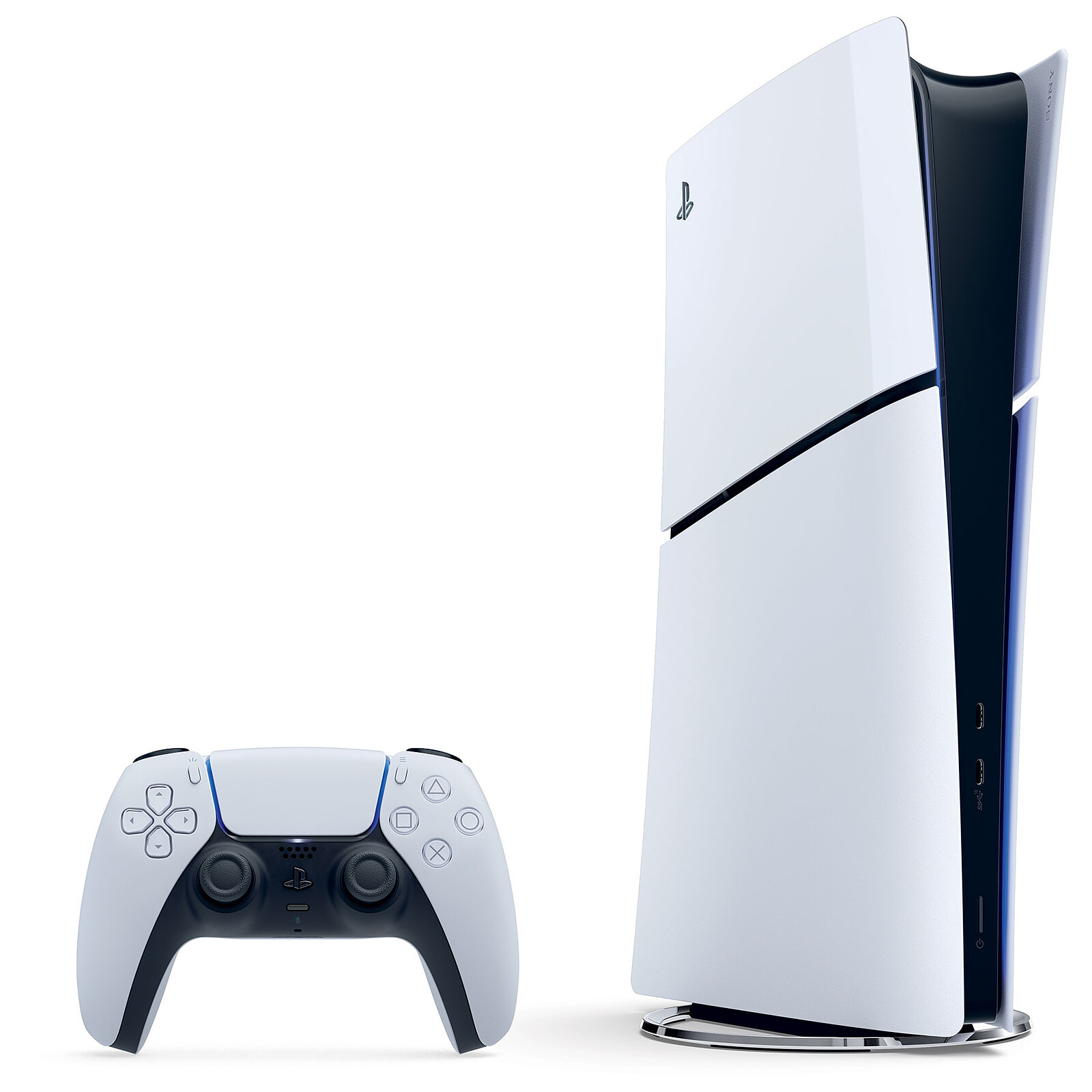 Konzolë Sony PlayStation 5 Digital Slim Edition, 1TB SSD, e zezë/ bardhë