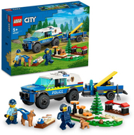 Set LEGO® City 60369 Mobile police dog training area, 197 pjesë