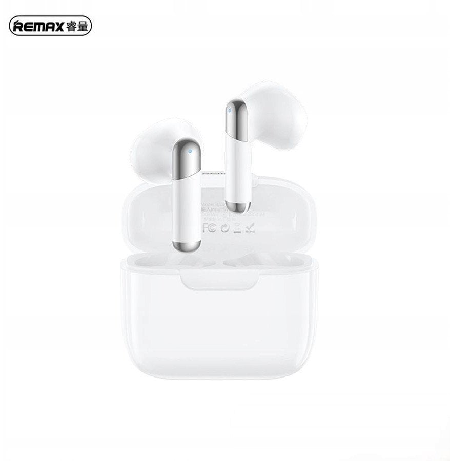 Kufje Bluetooth Remax TWS W37, ENC, Bluetooth 5.4, të bardha