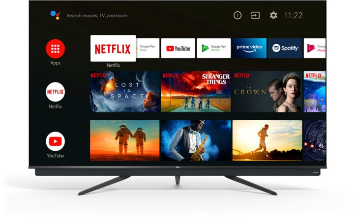 Televizor TCL 65C815, 65" (164cm), 4K UHD, i argjendtë