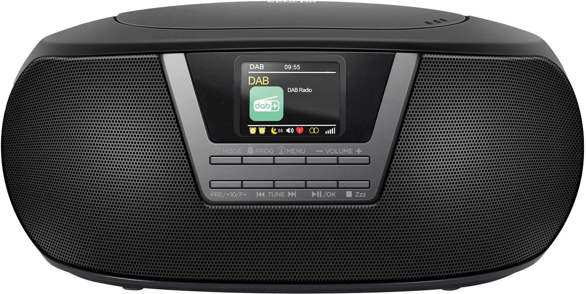 Портабилно радио Sencor SPT 6200DB, FM DAB+, CD USB Bluetooth, црно