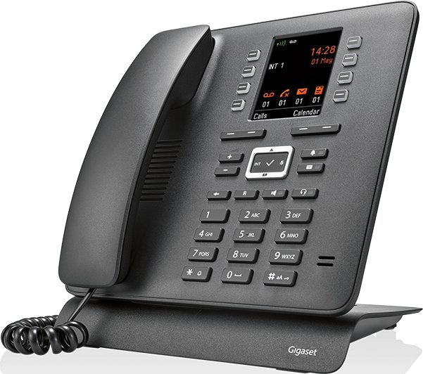 IP телефон Gigaset PRO Maxwell C, екран 2.8\", 500 контакти, црн