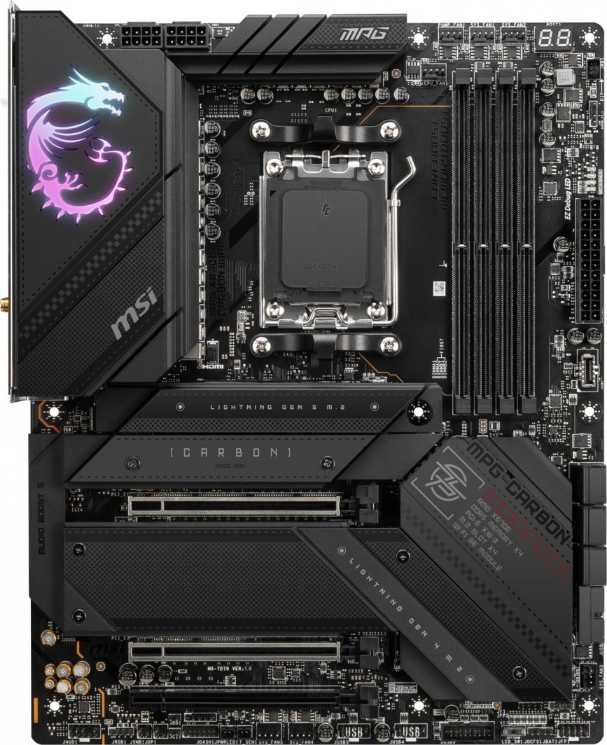 Pllakë amë MSI MPG X670E CARBON WIFI