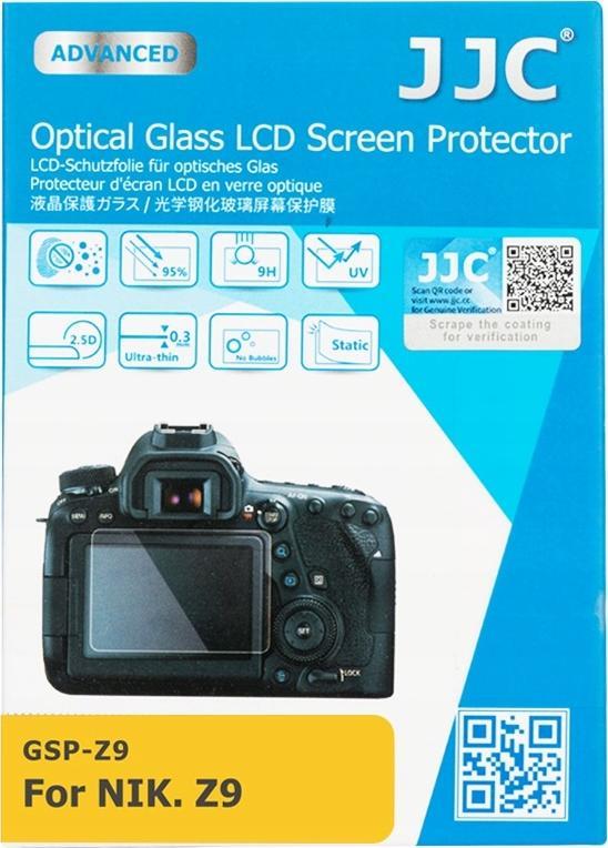 Mbrojtës ekrani JJC GSP-Z9 për Nikon Z9, xham i temperuar, 0.3mm, transparent