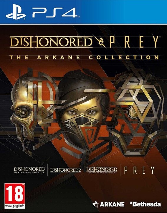 Видео игра Dishonored and Prey: The Arkane Collection (PS4)