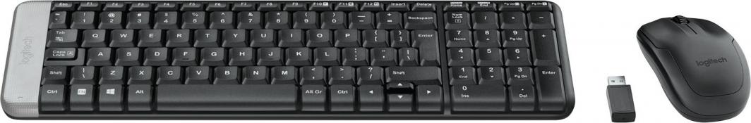 Set tastierë + maus Logitech MK220 (920-003168),të zeza