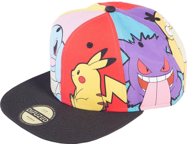 Kapelë Difuzed Pokémon - Multi Pop Art