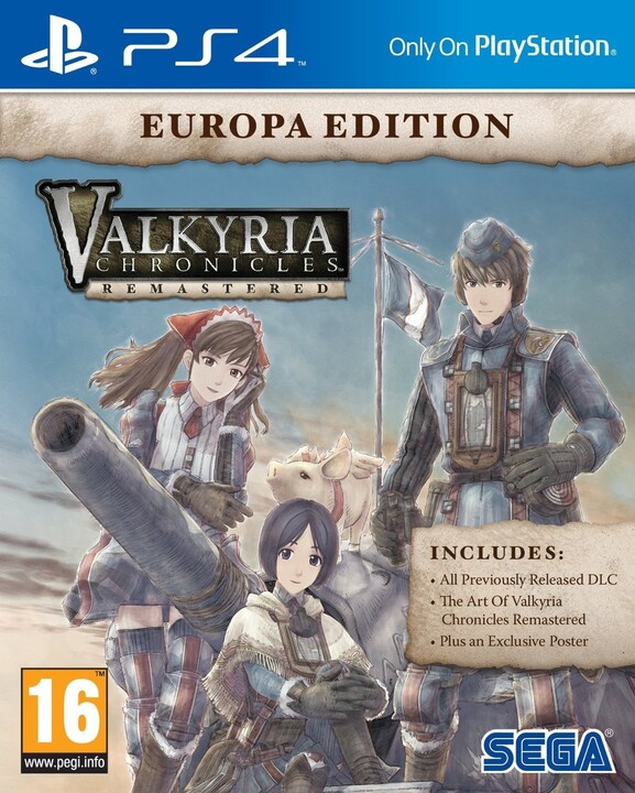 Valkyria Chronicles Remastered (Europa Edition) - PS4