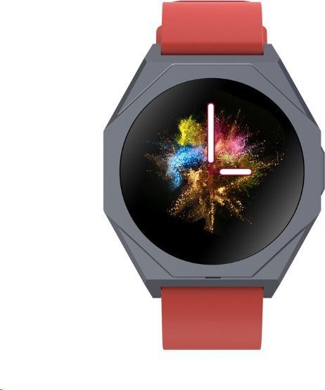 Ora inteligjente Canyon Otto SW-86, ekran 1.3", Bluetooth, e kuqe