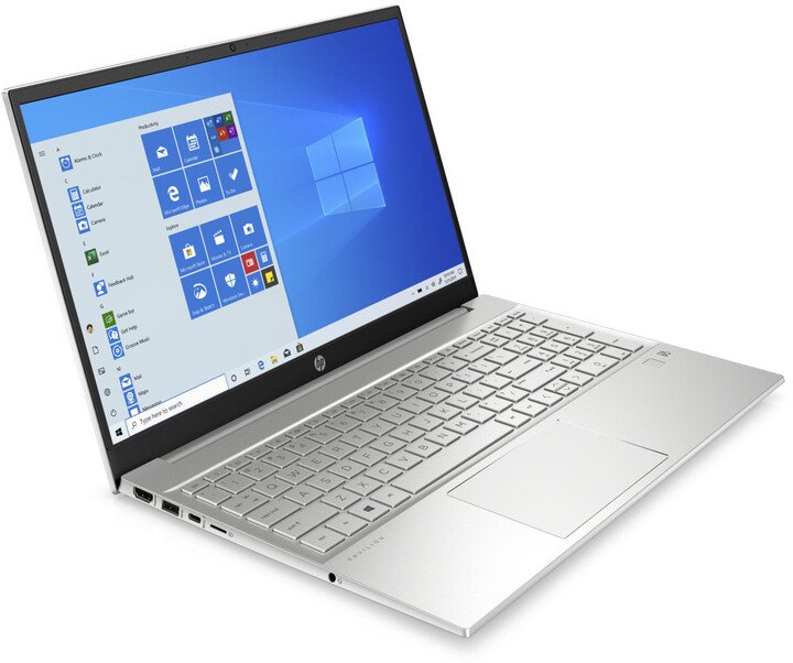 Laptop HP Pavilion 15-eg0002nc, 15.6'', Intel Core i5, 8GB RAM, 256GB SSD,  Intel Iris Xe Graphics, i argjendtë