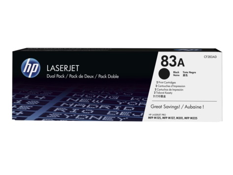 Toner HP 83A CF283AD, origjinal, paketim dysh, i zi