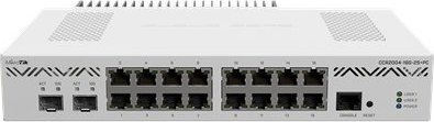 Router MikroTik CCR2004 CCR2004-16G-2S+PC, 16x Gigabit, 2x 10G SFP+, i bardhë