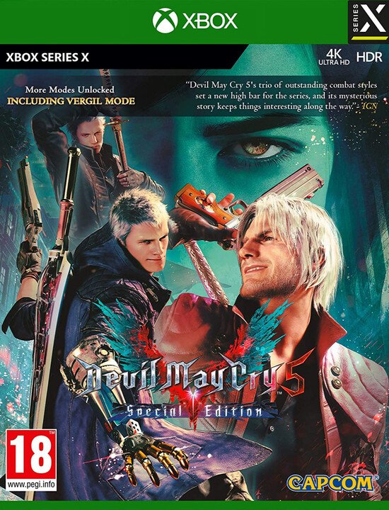 Видео игра Capcom Devil May Cry 5 - специјално издание (XBS)