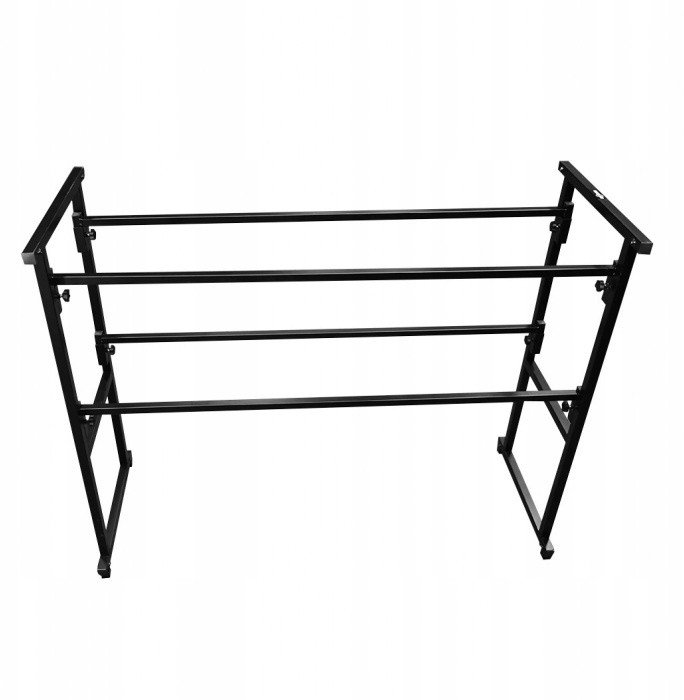 Stendë DJ Stand4Me DJ120 MKII, 122 cm, lartësi 93 cm, e zezë