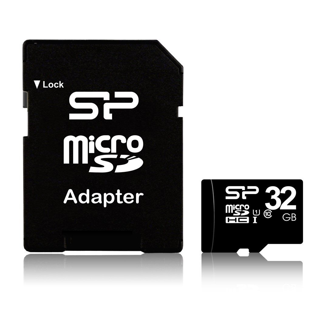 Kartë e memories Silicon Power SP032GBSTH010V10SP, MicroSDHC, 32 GB, Class 10