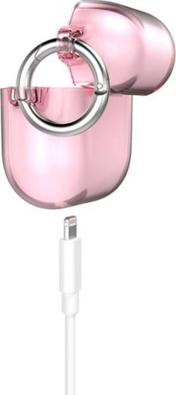 Kuti mbrojtëse Speck Presidio Clear për AirPods 3, rozë transparente