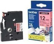 Shirit fluoreshent i laminuar Brother TZEB31, 12mm, portokalli/i zi