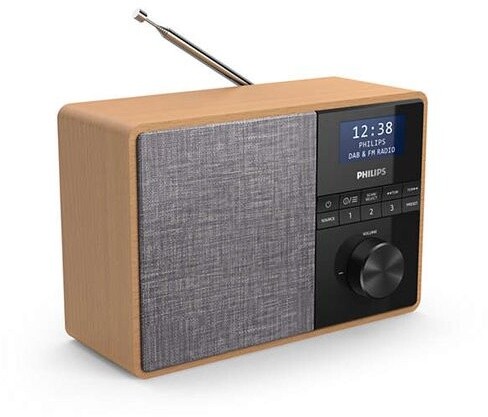 Radio Philips TAR5505, e hirtë / dru