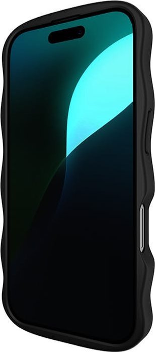 Mbulesë telefoni Kate Spade New York Wavy Nightfall MagSafe, për iPhone 16, e zezë