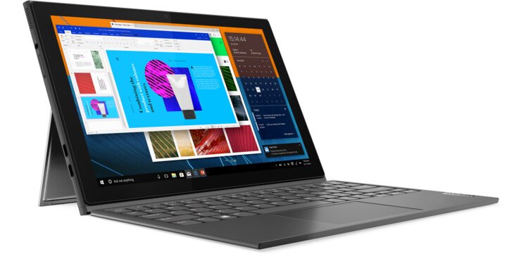 Laptop Lenovo IdeaPad Duet 3 10IGL5, 10.3" WUXGA, Intel Pentium N4020, 4GB RAM DDR4, 128GB eMMC, Intel UHD Graphics, i hirtë