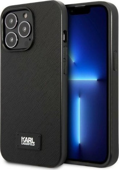 Mbulesë telefoni Karl Lagerfeld KLHCP13XSFMP2K, për iPhone 13 Pro Max, hardcase, e zezë