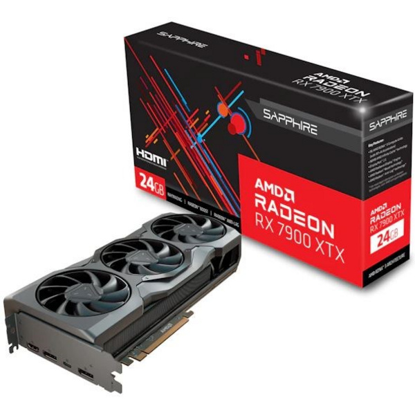 Kartë grafike Sapphire AMD Radeon RX 7900 XTX, 24 GB GDDR6