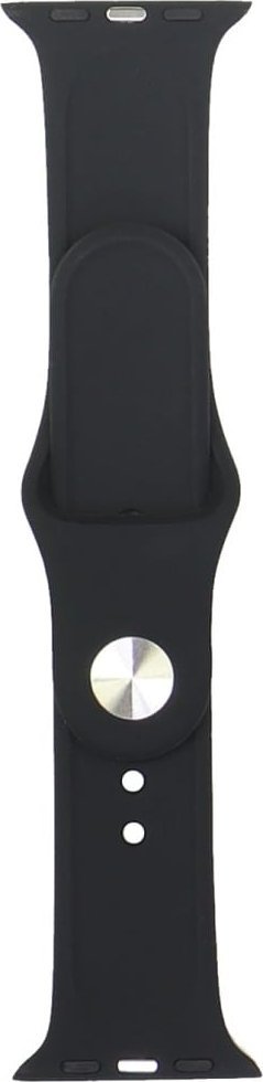 Ремче за рака Audi Sport за Apple Watch, силикон, 40 41 42mm, црно со црвено лого