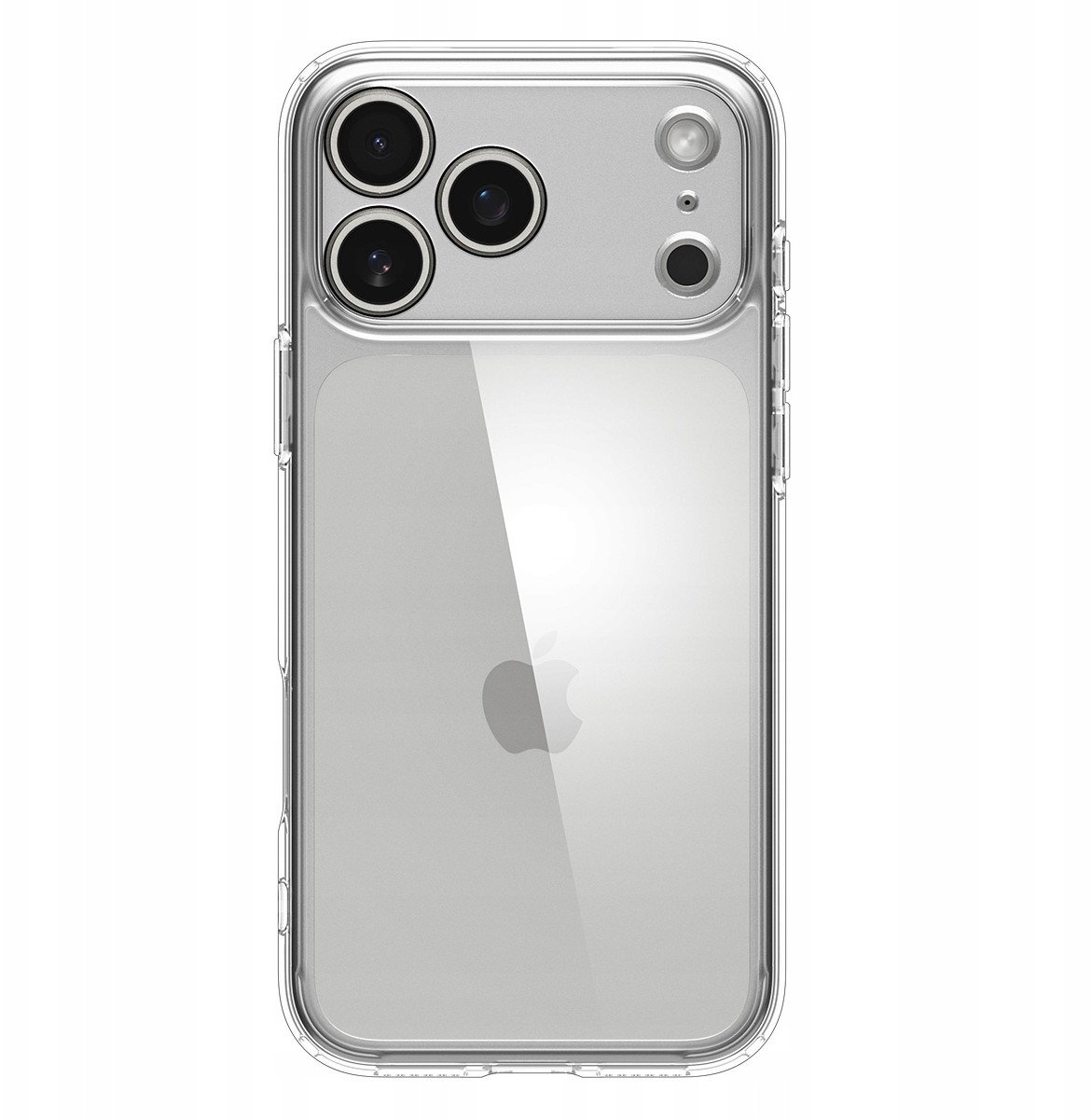 Kapak telefoni Spigen Ultra Hybrid MagSafe, për iPhone 17 Pro Max, transparent