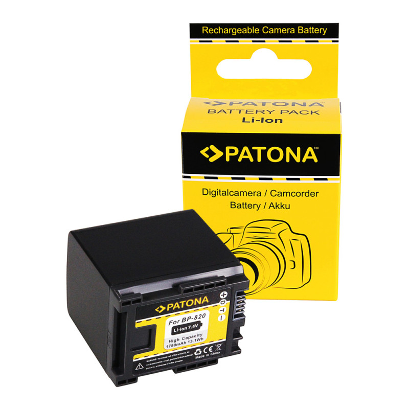 PATONA Battery f. Canon BP-820