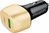Karikues veture Energizer Ultimate, 38W, USB C PD dhe USB A QC3.0, ari e zezë