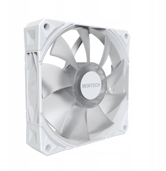 Ventilator kasë PC Montech E28 ARGB, 120mm, i bardhë