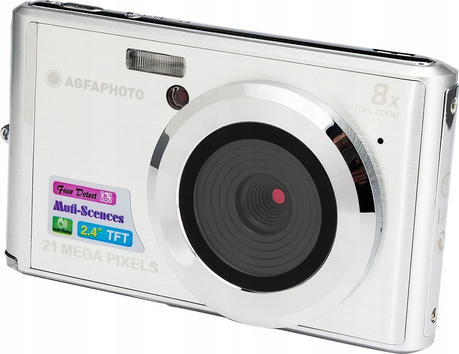 [OUTLET] Fotoaparat digjital AgfaPhoto DC5200, i argjendtë
