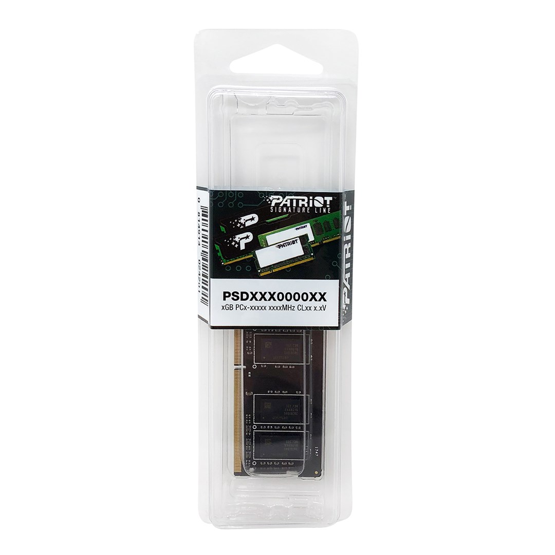Memorie PATRIOT DDR2, 2 GB, 800 MHz, CL5, SODIMM, e zezë