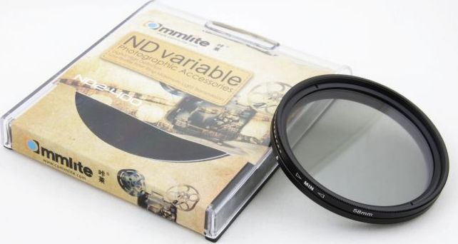 Filtër gri variabël CAMDIOX Fader 58mm, ND2 ND400