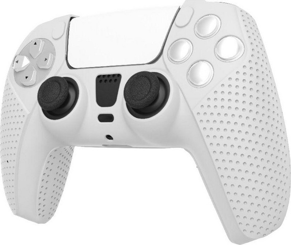 Mbrojtëse kontrolleri për PS5 White shark, e bardhë