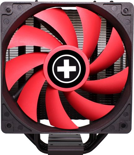 Ftohës CPU Xilence Performance A+ M704, 120mm PWM, 180W TDP, i zi me të kuqe