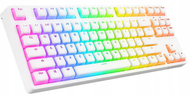 Tastierë mekanike Rampage KB-R136 Ghost, Type C, RGB, e bardhë