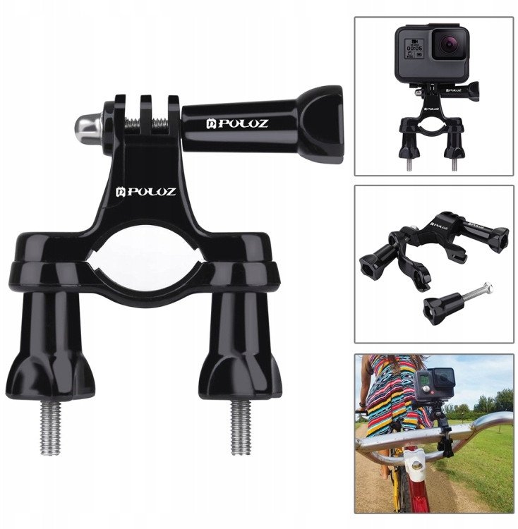 Set aksesorësh PULUZ Combo Kits 53 in1, 53 pjesë, universal, i zi