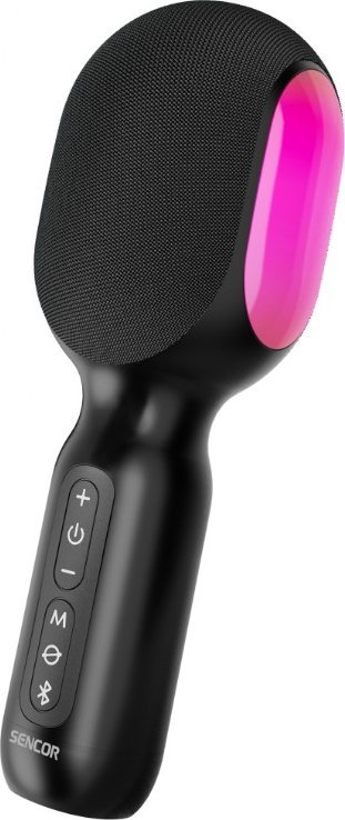Mikrofon karaoke Sencor SSS K1000, Bluetooth, LED, i zi