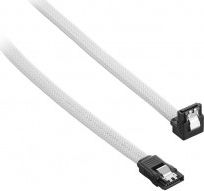 Kabllo SATA CableMod ZUSA-251, SATA në SATA, 0.3m, e bardhë