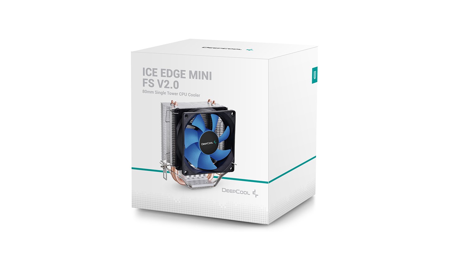 Ftohës CPU Deepcool Ice Edge Mini FS, 120mm, për Intel/AMD, i bardhë