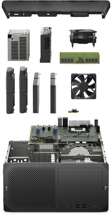 Kompjuter HP Z2 G5 WKS, Intel Core i9, 32GB RAM DDR4, 512GB SSD, NVIDIA Quadro RTX 4000, i zi