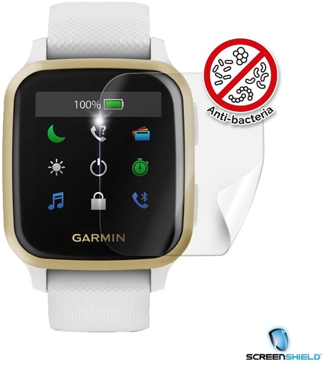Folie mbrojtëse Screenshield për Garmin venu SQ, antibakteriale