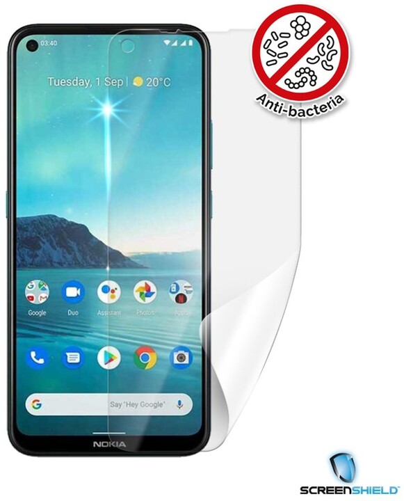 Заштитна фолија за заштита од бактерии на екранот за Nokia 3.4 (2020)