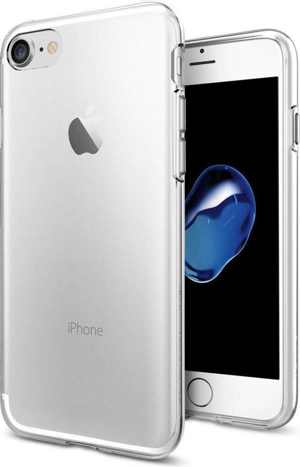 Mbrojtëse për celular Spigen Liquid Crystal për iPhone 7, transparente